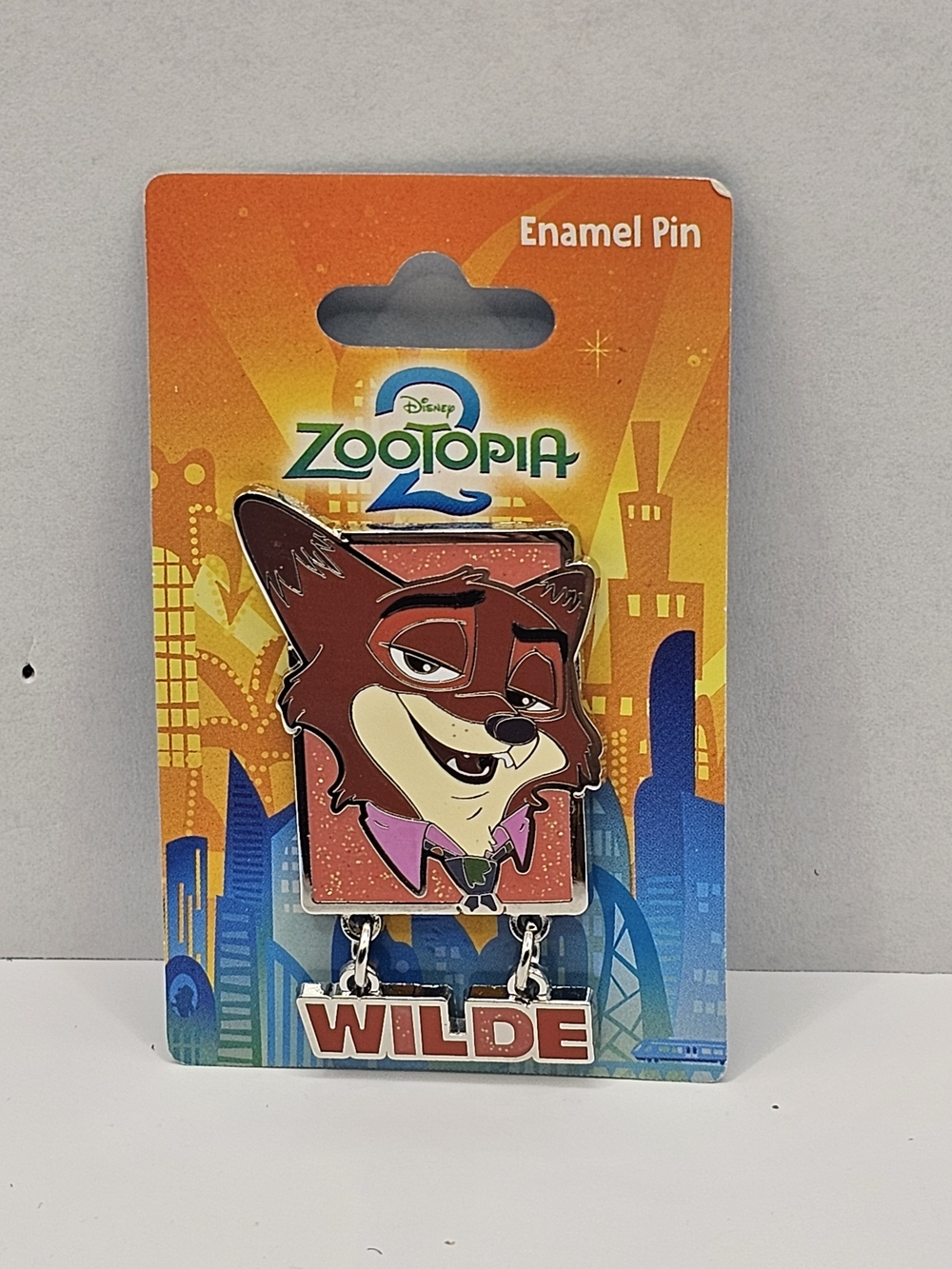 Disney Zootopia 2 Nick Wilde Enamel Pin